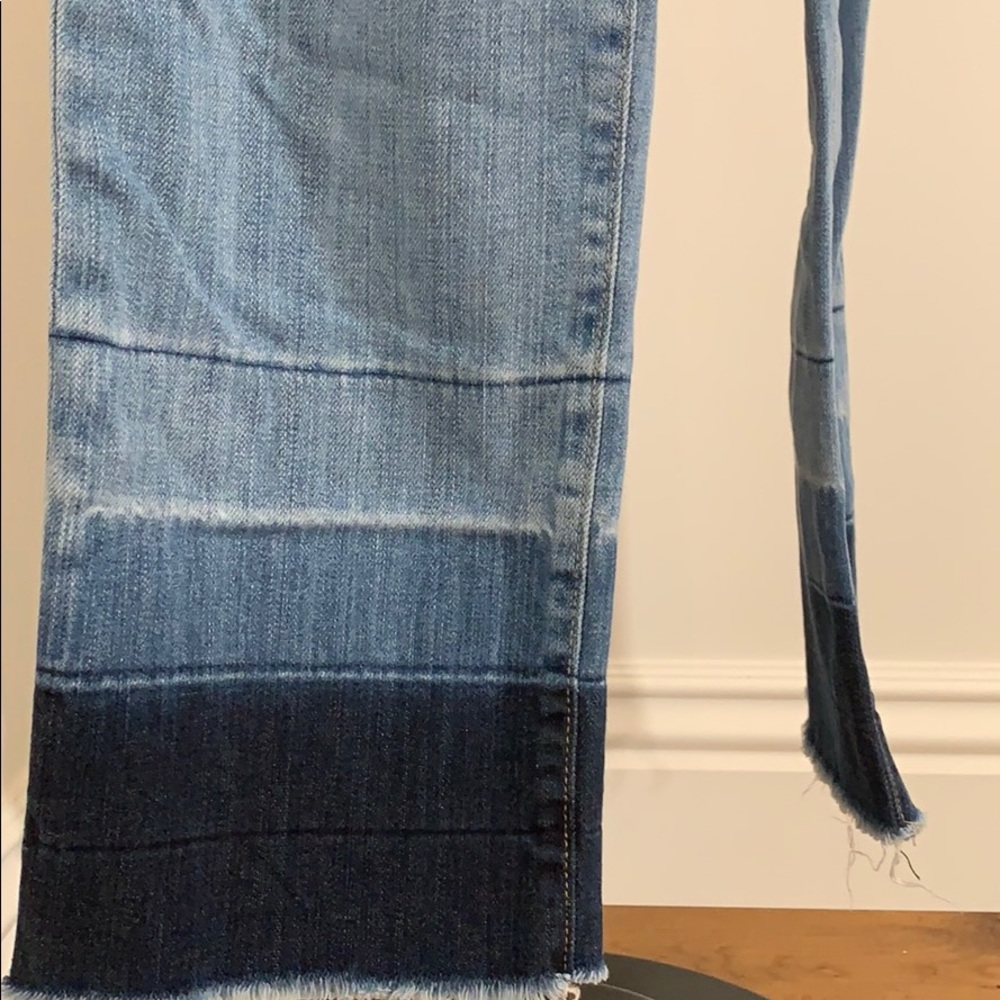 True Religion Mid-Rise Relaxed Ombré Hem Boyfriend Jean 28 - Picture 7 of 13